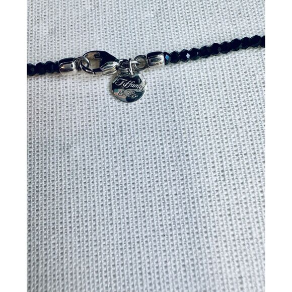 Used Tiffany & Co.Ziegfeld Black Spinel 32” Chain Necklace - Picture 6 of 6